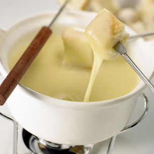 Fondue de queso especial